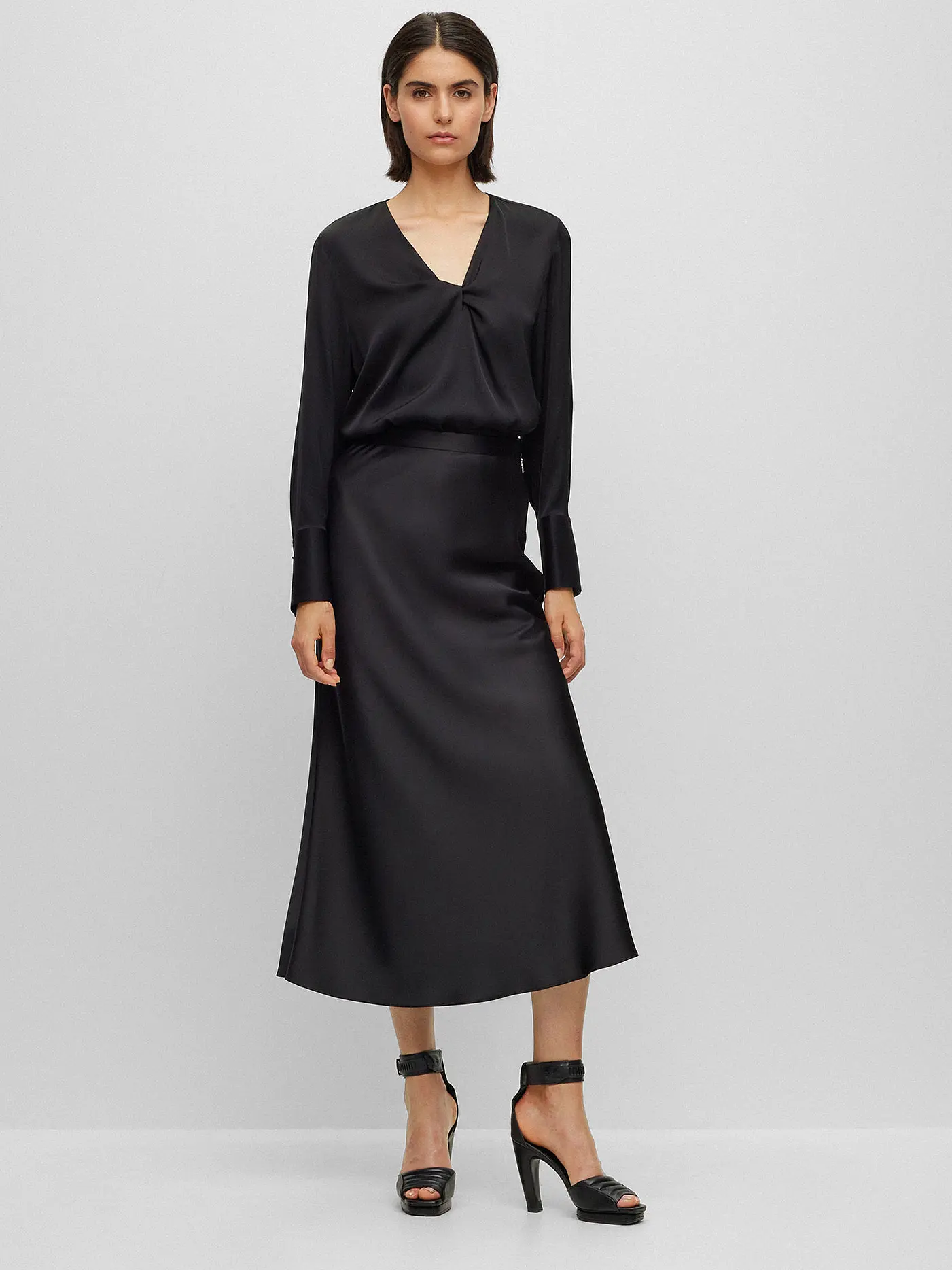 BOSS | Bluse BIDINTA | schwarz